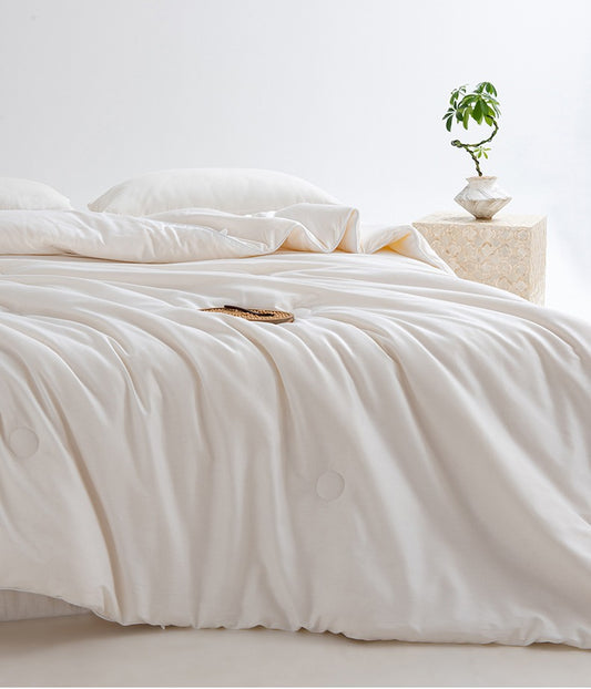 Dluxe Ave. (FULL/ QUEEN/ KING) Cotton Soybean Fiber Quilt All Seasons