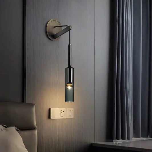Dluxe Ave. Postmodern Minimalist Luxury Wall Light for Bedroom