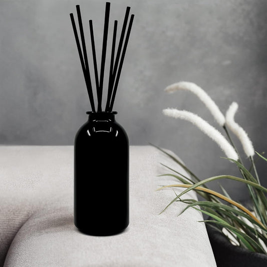 Dluxe Ave. Black Dice Reed Diffuser Set/ Masculine Blend of Citrus Lavender Woods & Musk