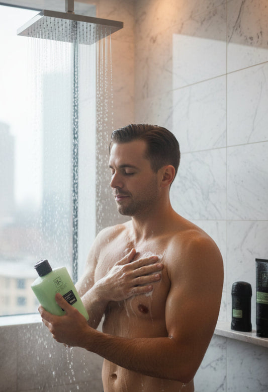 Dluxe Ave. Mens Luxury Bath and Body Gift Set