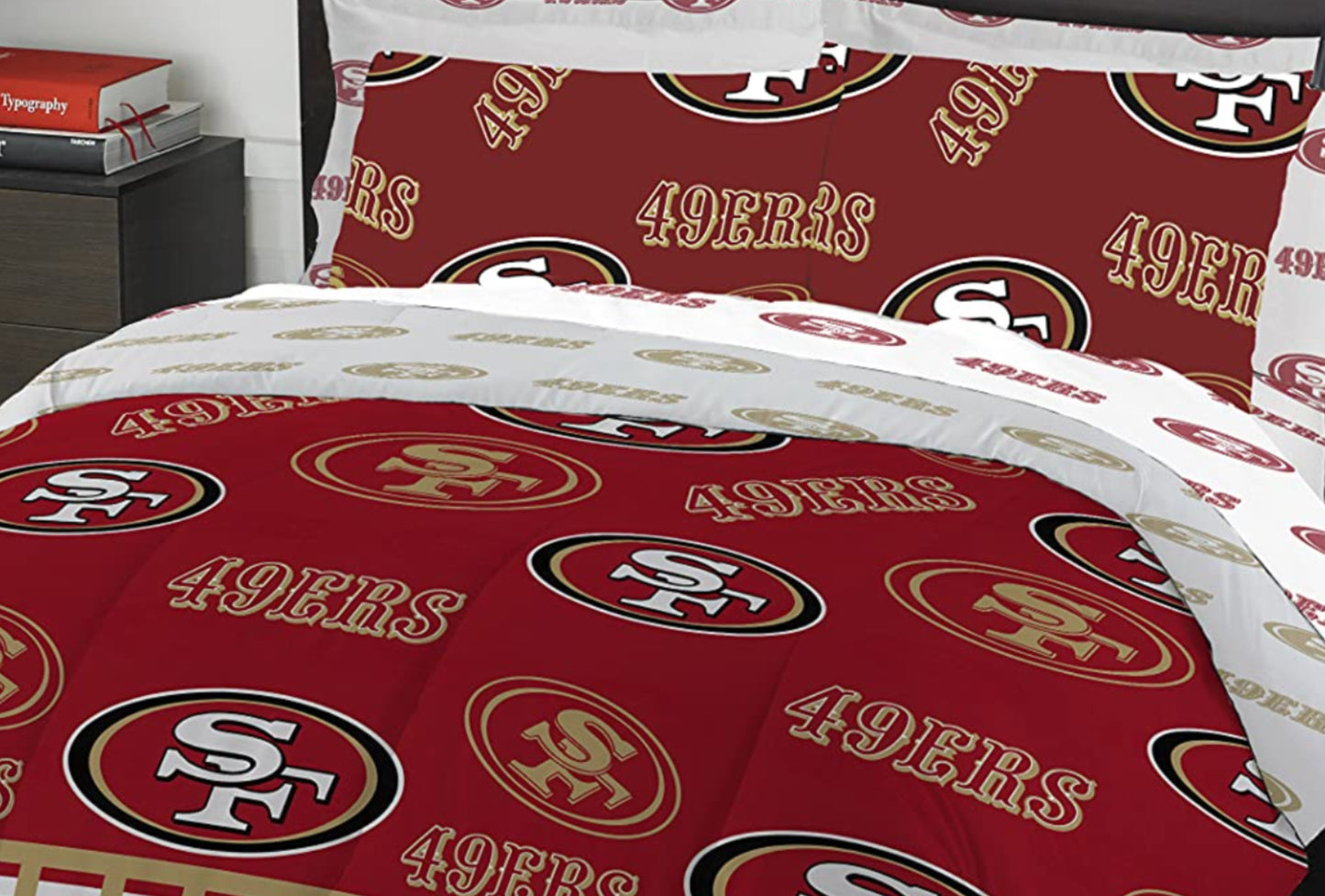 Dluxe Ave. ( FULL ) NFL 5 Pcs Comforter Set