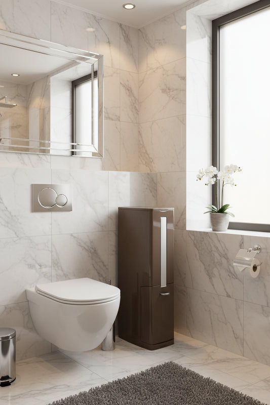 Dluxe Ave. Creative Gap Toilet Brush and Bathroom Cleaning Set