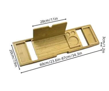 Dluxe Ave. Bamboo Bathtub Tray