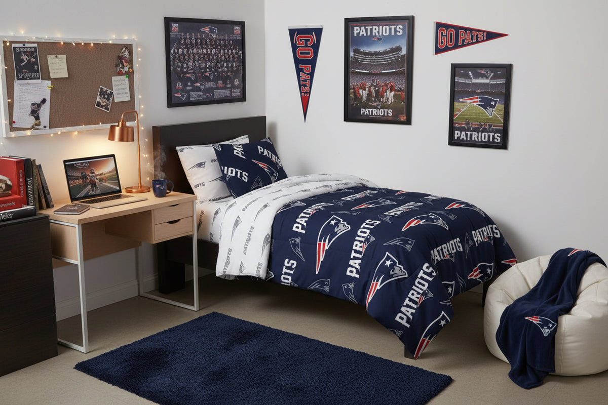 Dluxe Ave. (FULL) NFL 7 Pcs Comforter Set