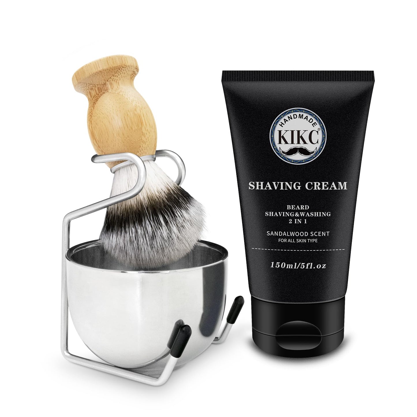 Dluxe Ave. 5 in 1 Odorless Shaving Kit Shaving Brush Kit