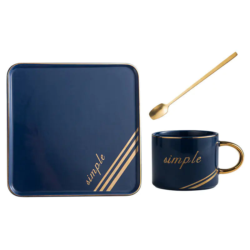 Dluxe Ave. Nordic Style Creative Ceramic Coffee Cup Set