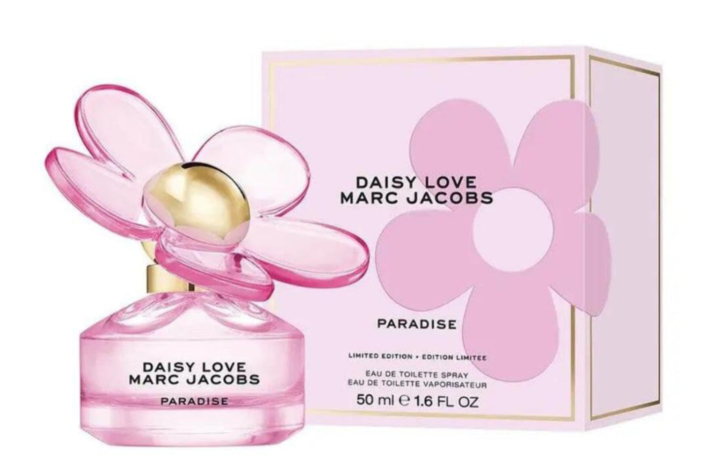 Dluxe Ave. Marc Jacobs Daisy Love Paradise Eau De Toilette Spray for Women 1.7 Ounce (LIMITED EDITION)