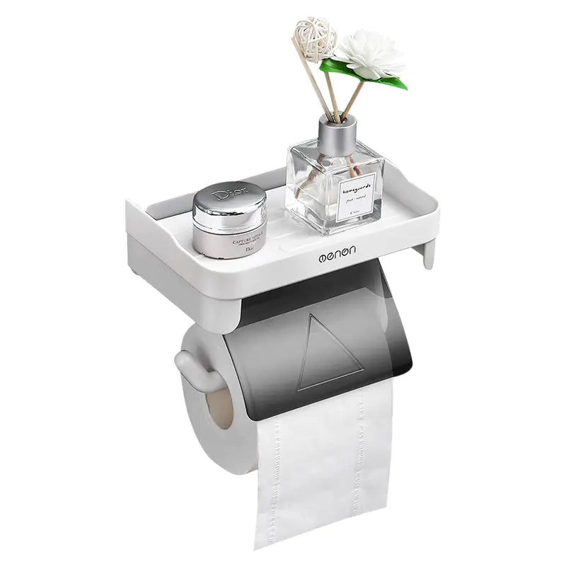 Dluxe Ave. Waterproof Plastic Toilet Paper and Towel Holder