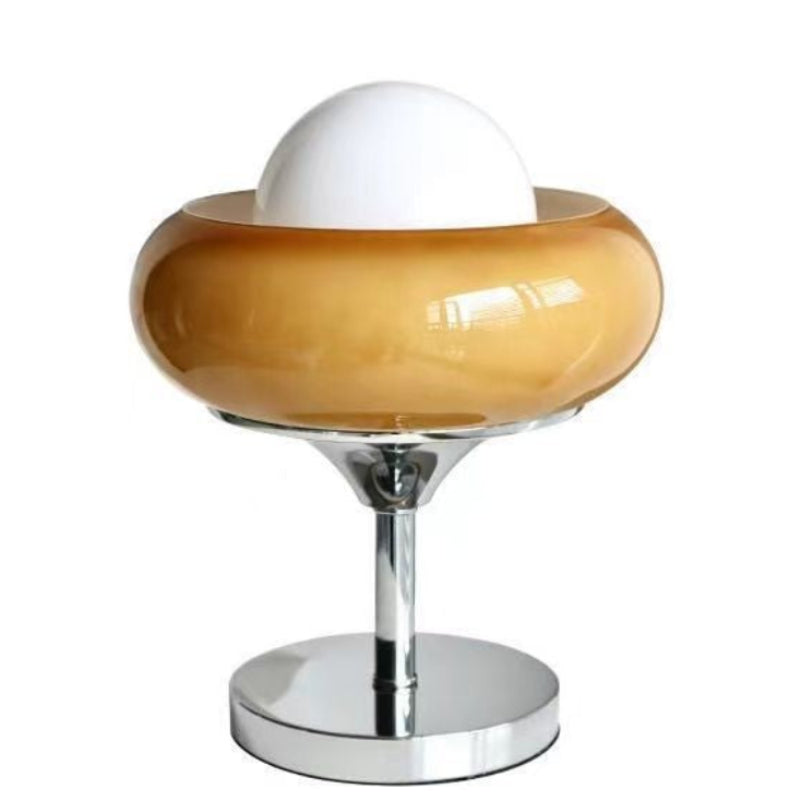 Dluxe Ave. Bauhaus Glass Table Lamp with Eye Protection Lighting