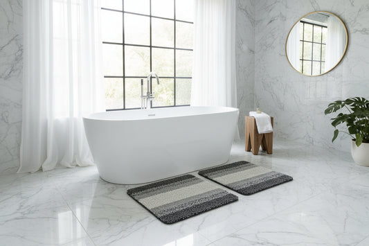 Dluxe Ave. Gradually Microfiber TPR Non-slip Sole Floor Mat