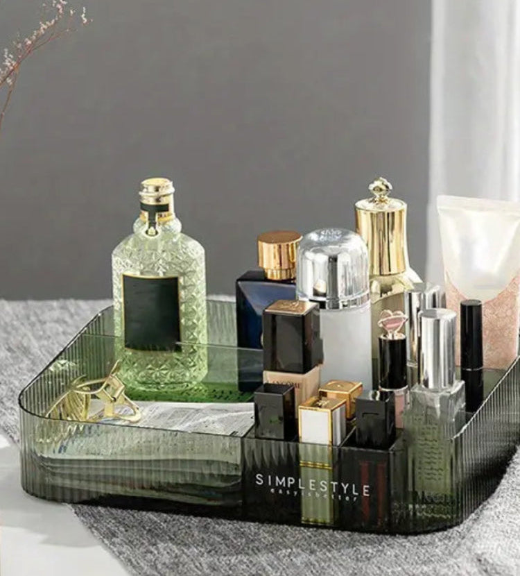 Dluxe Ave. Multi-Compartment Makeup Organizer Storage Box
