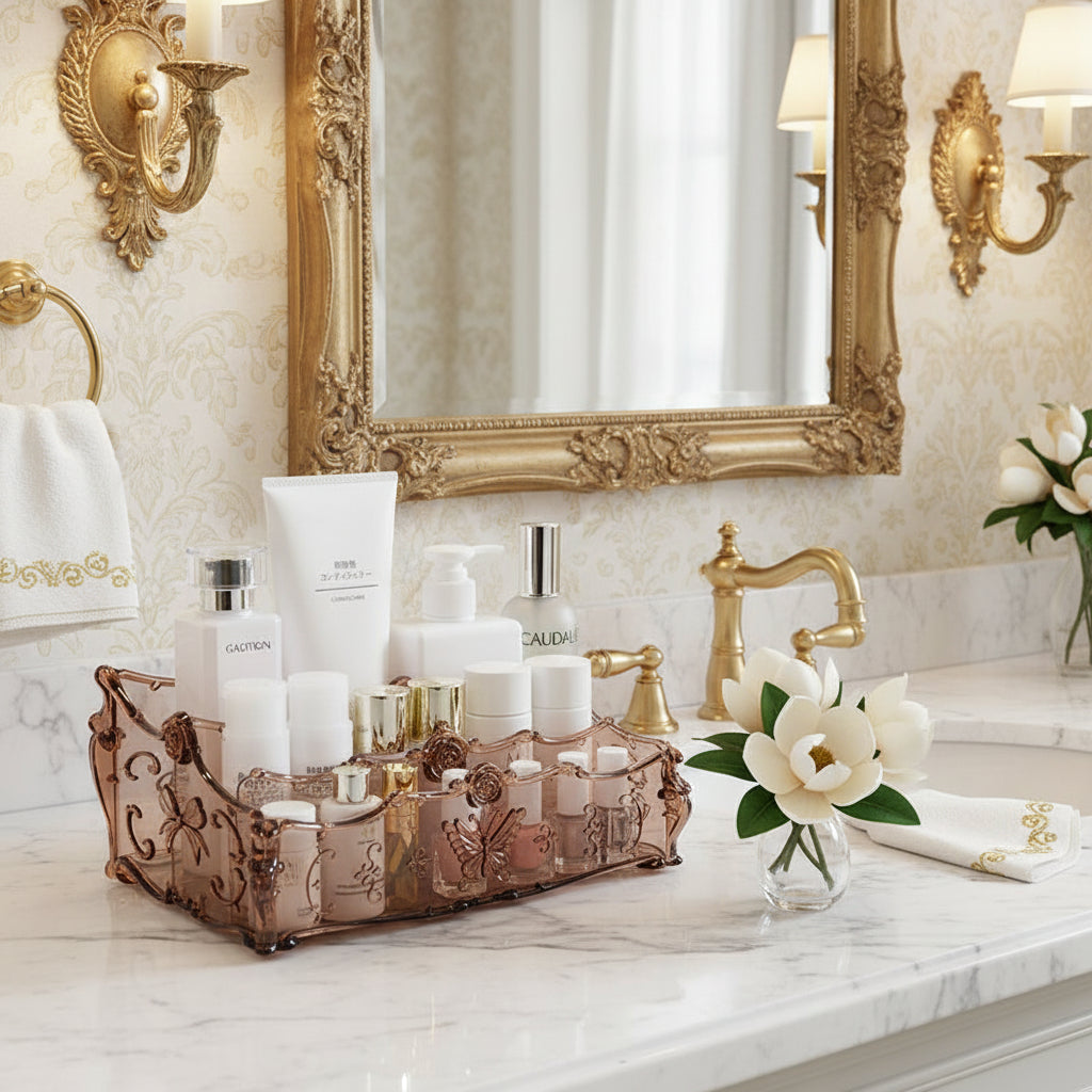 Dluxe Ave. Cosmetic Storage Organizer Box