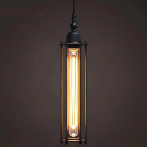 Dluxe Ave. Vintage Industrial Metal Pendant Lamp for Bars and Restaurants