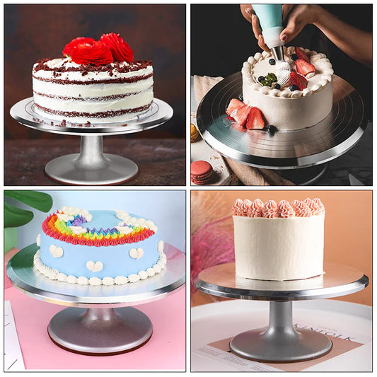 Dluxe Ave. Aluminum Alloy Rotating Cake Decorating Turntable