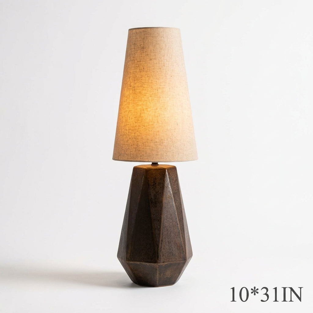 Dluxe Ave. Zhongshan Ceramic Table Lamp/Vintage Japanese Style