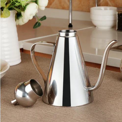 Dluxe Ave. Stainless Steel Oil Dispenser Kitchen Tool