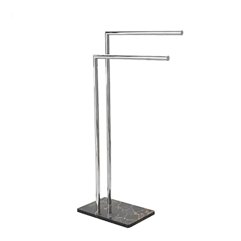 Dluxe Ave.Marble Freestanding Towel Rack for Bathroom Storage