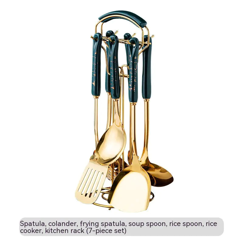 Dluxe Ave. Stainless Steel Kitchen Utensils Set