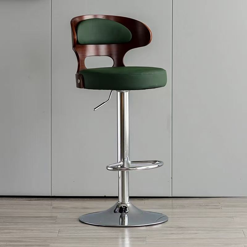 Front desk cash register high stool