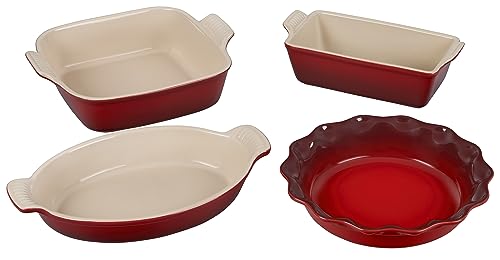Dluxe Ave. (Limited Edition)  Stoneware 4 PC Heritage Bakeware Set