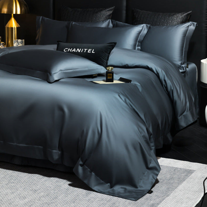 Dluxe Ave.Long Staple Cotton Four-Piece Bedding Set