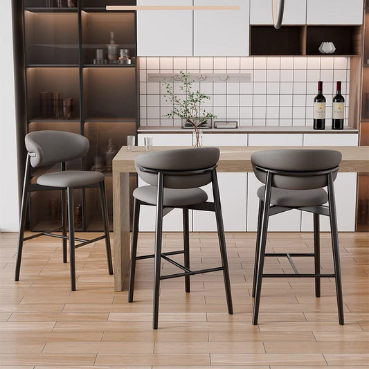 Dluxe Ave.Modern Metal Bar Stool