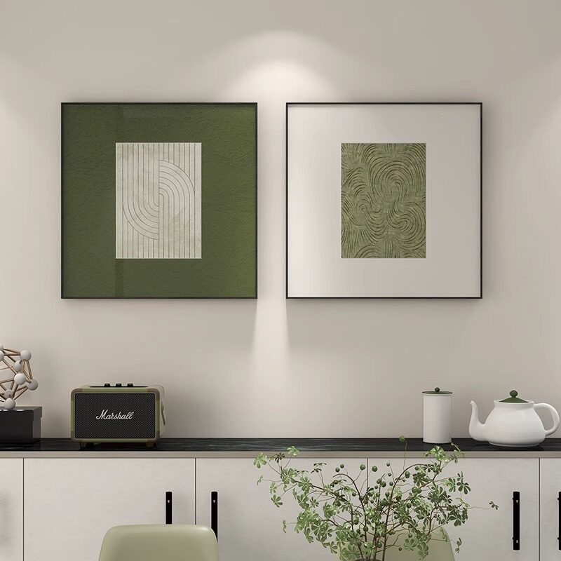 Modern Botanical Canvas Wall Art for Living Room Decor