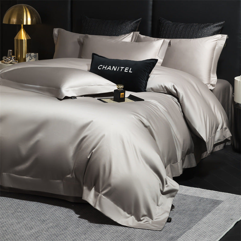 Dluxe Ave.Long Staple Cotton Four-Piece Bedding Set