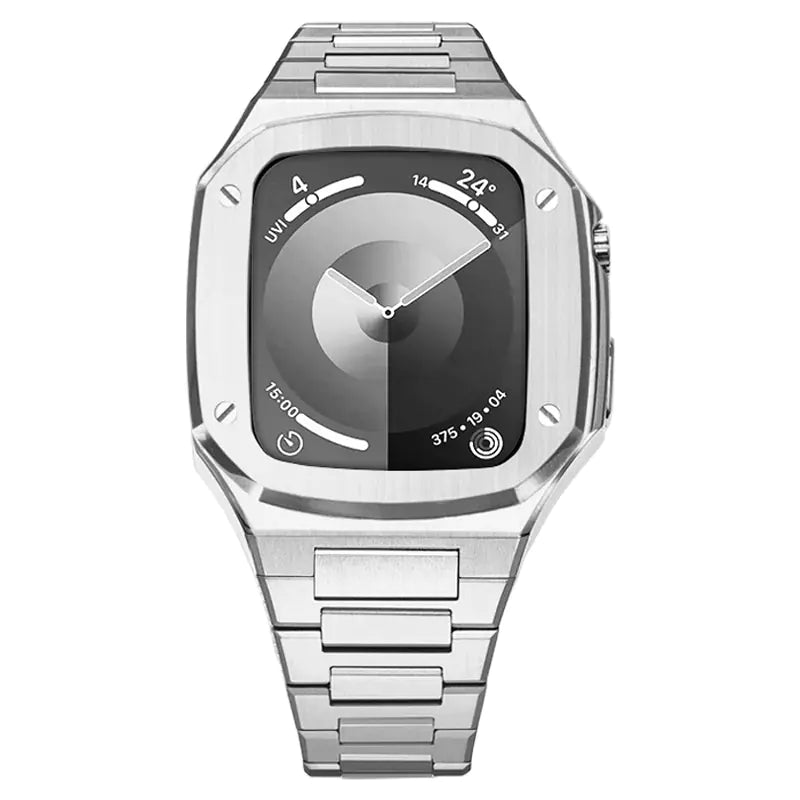 Dluxe Ave. Rose Gold Stainless Steel Case for Apple iWatch 44mm/45mm
