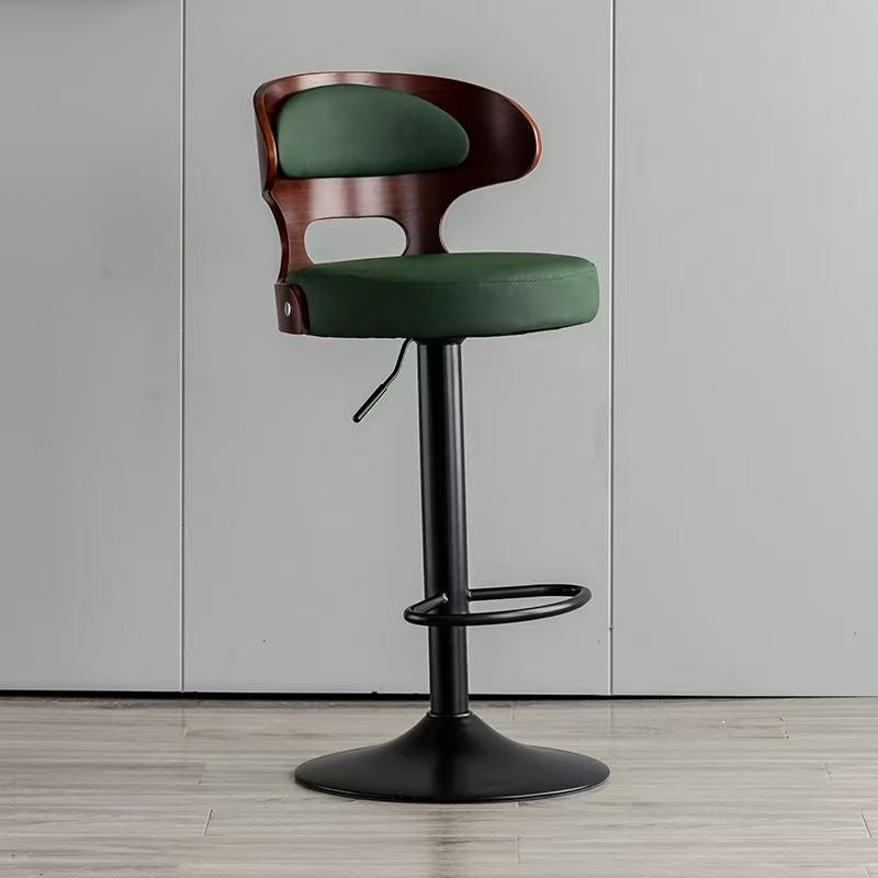Front desk cash register high stool