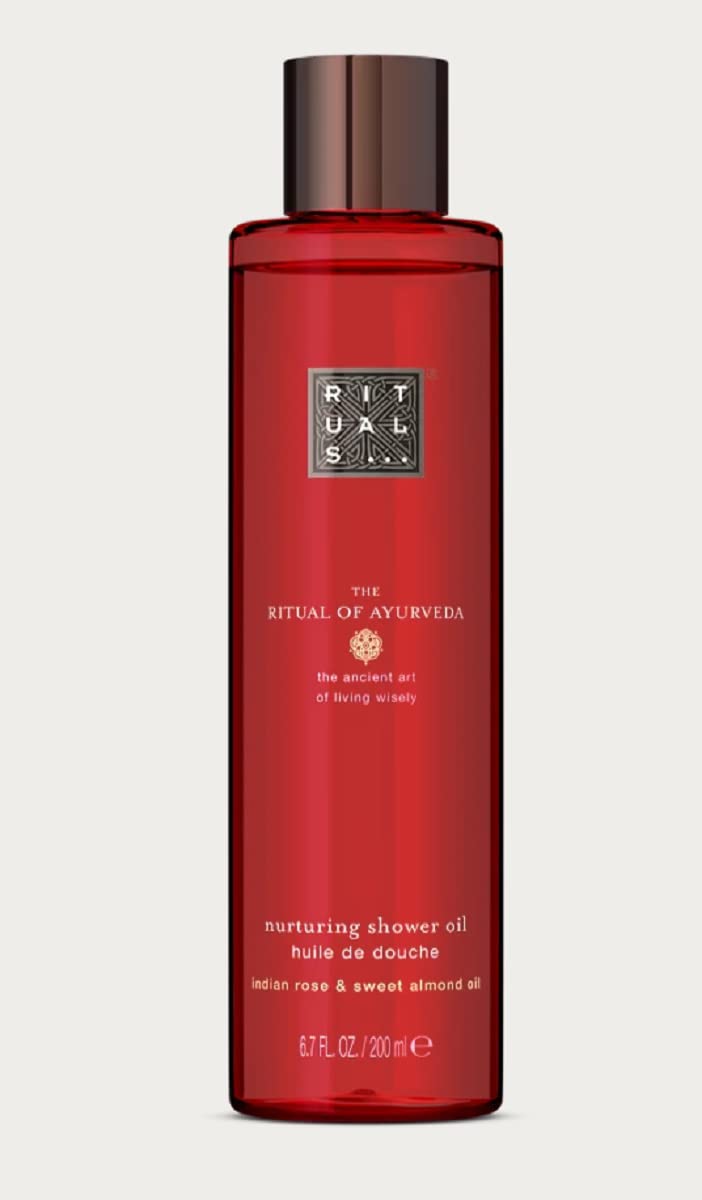 Dluxe Ave. RITUALS The Rituals of Ayurveda Shower oil indian rose sweet almond oil 200ml