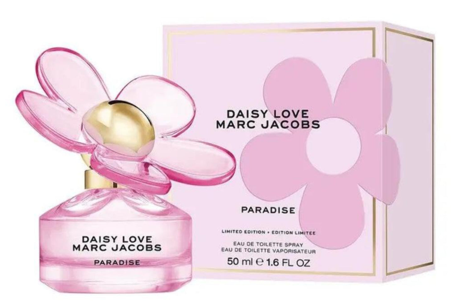 Dluxe Ave. Marc Jacobs Daisy Love Paradise Eau De Toilette Spray for Women 1.7 Ounce (LIMITED EDITION)