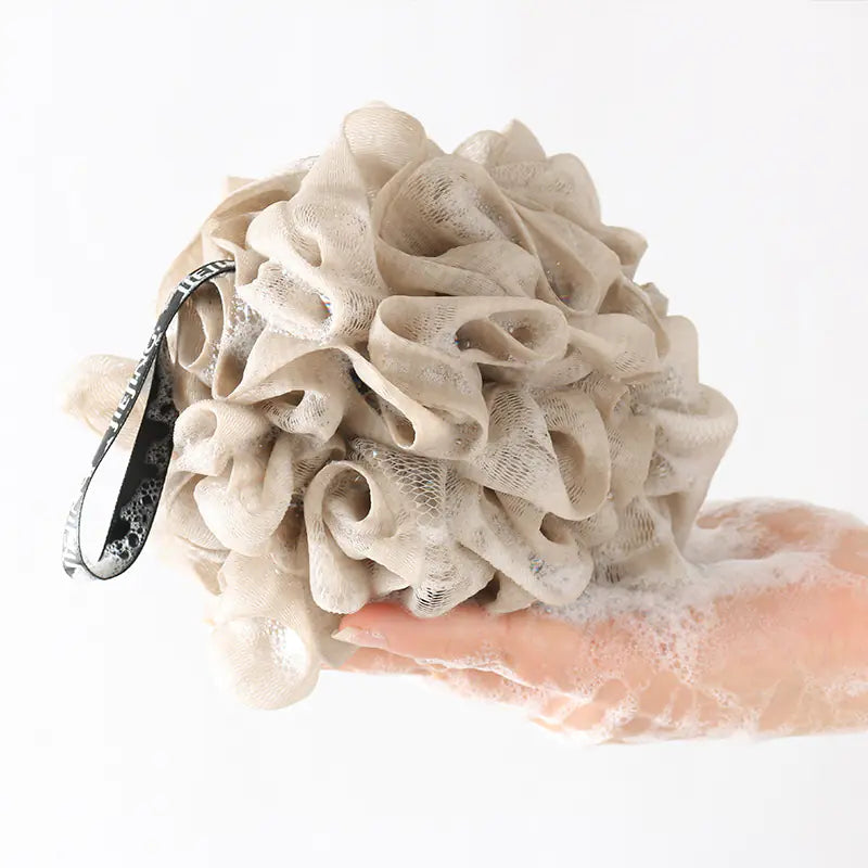 Dluxe Ave. Soft Mesh Bath Sponge Balls for Exfoliating Cleanse