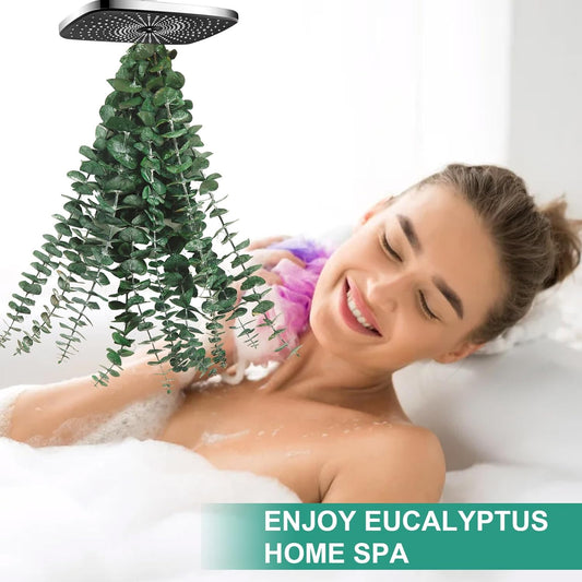Dluxe Ave. 10 Pcs Dried Eucalyptus Stems for Shower