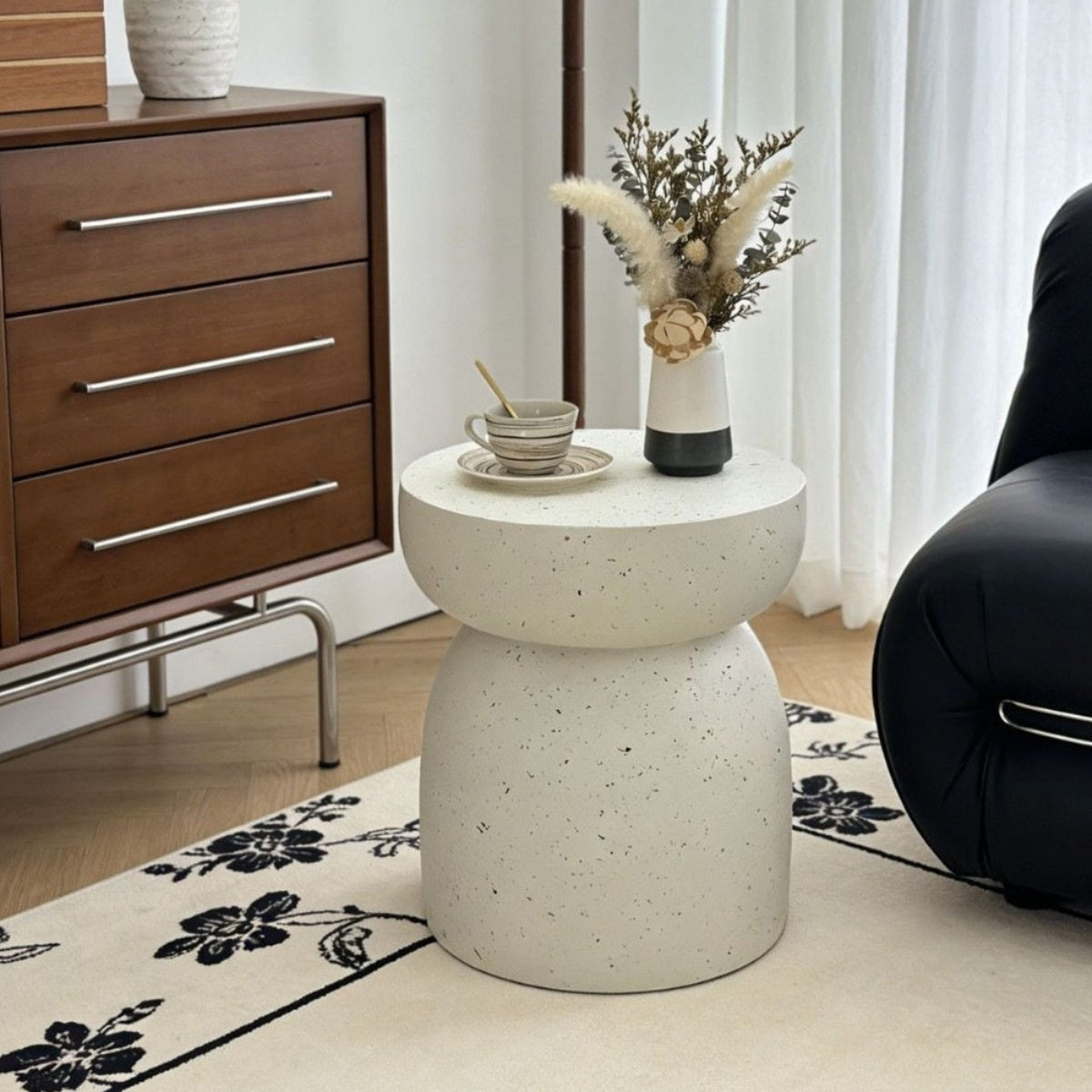 Living room luxury corner table