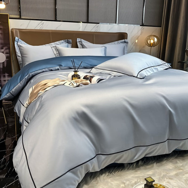 Dluxe Ave. Light Luxury Pure Cotton Four-Piece Set