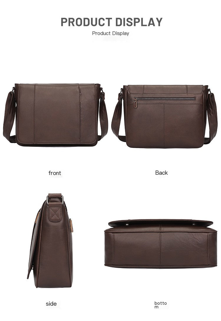 Dluxe Ave. Genuine Leather Business Bag