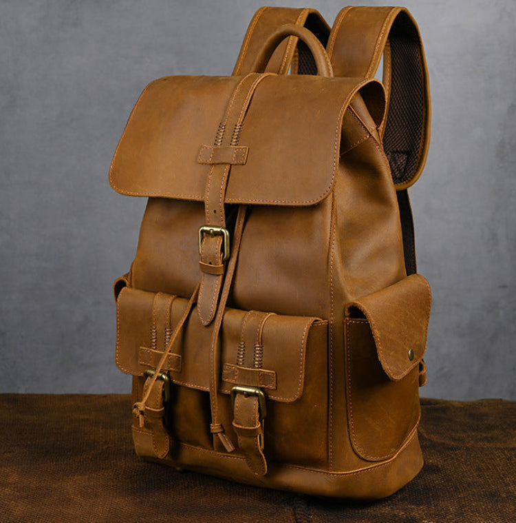 Dluxe Ave. Large Leather Travel Bag