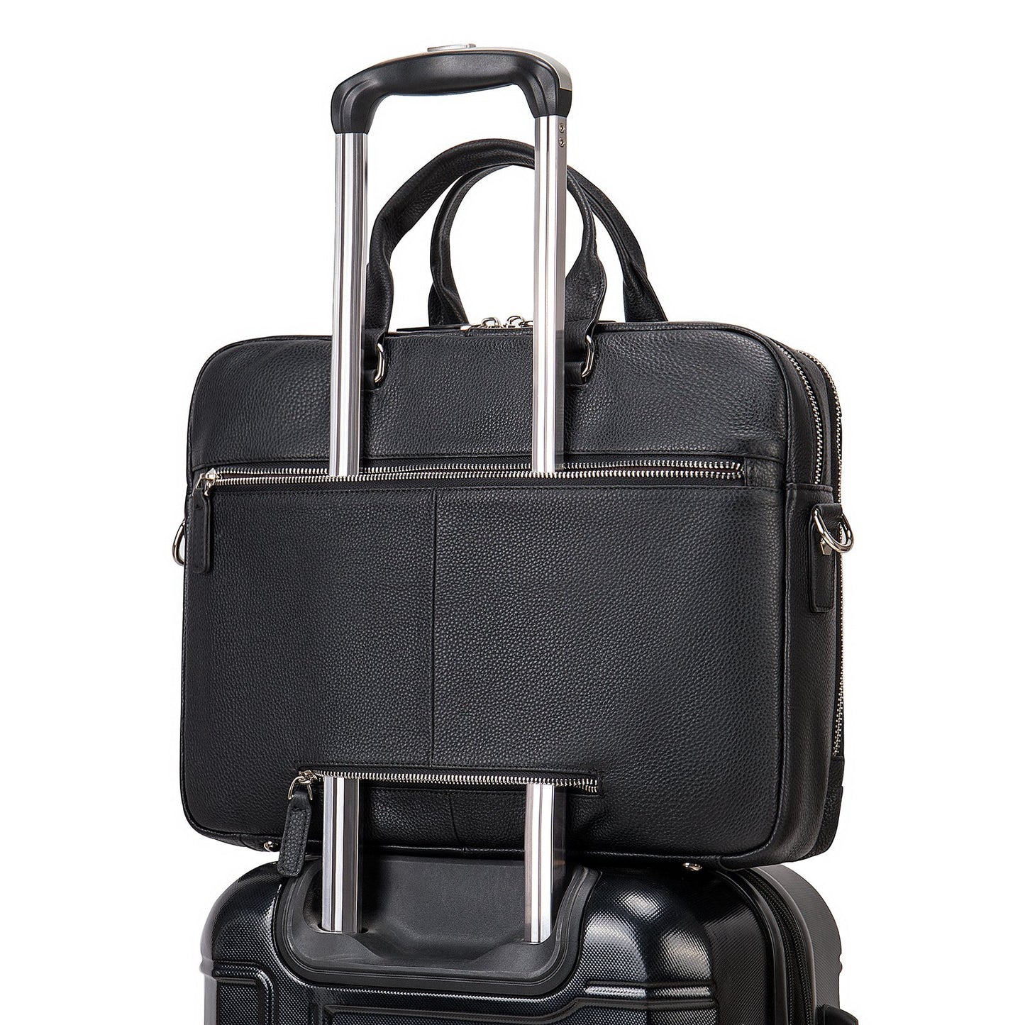 Dluxe Ave. Genuine Leather Business Briefcase