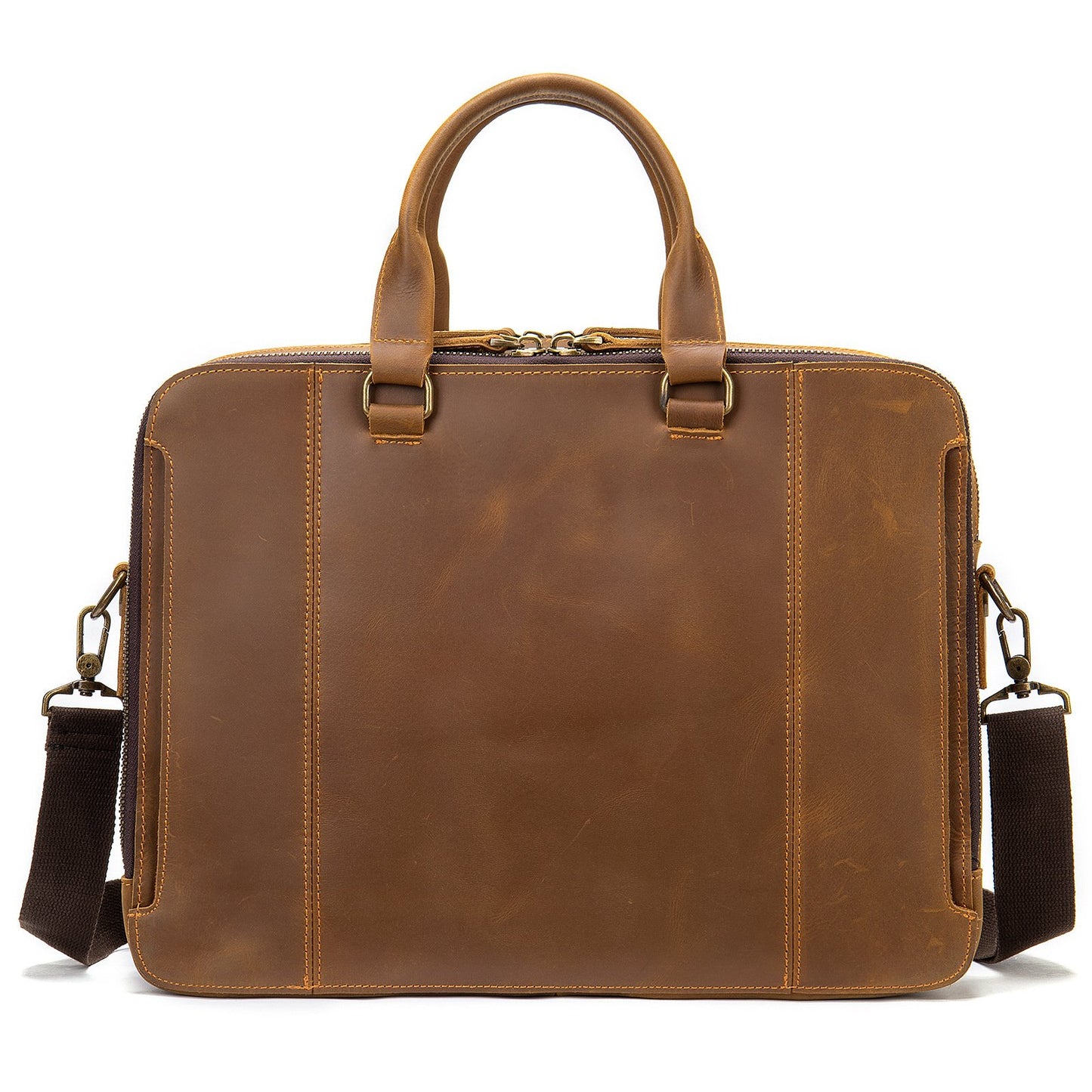 Dluxe Ave. Genuine Leather Business Briefcase