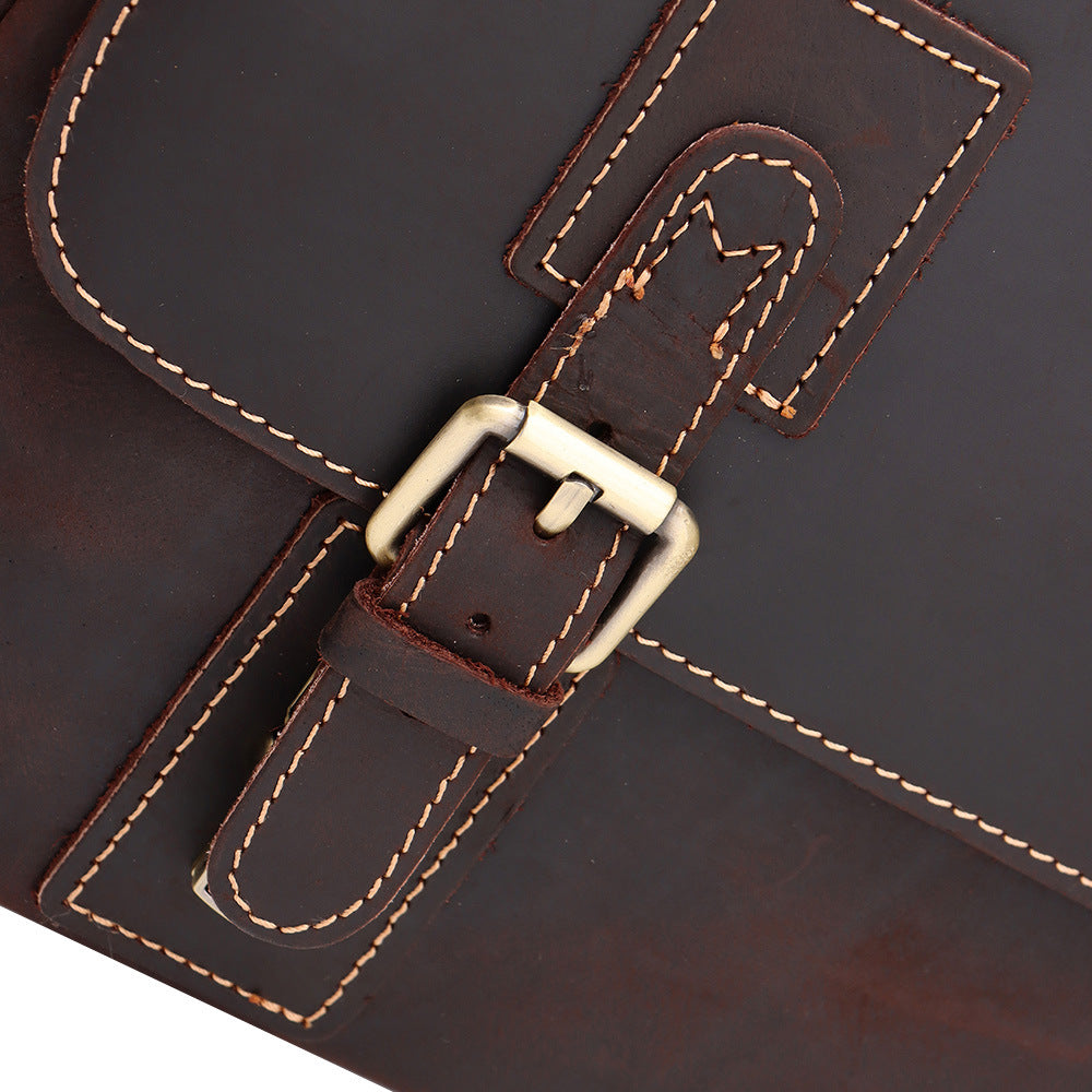 Dluxe Ave. Genuine Leather Business Briefcase