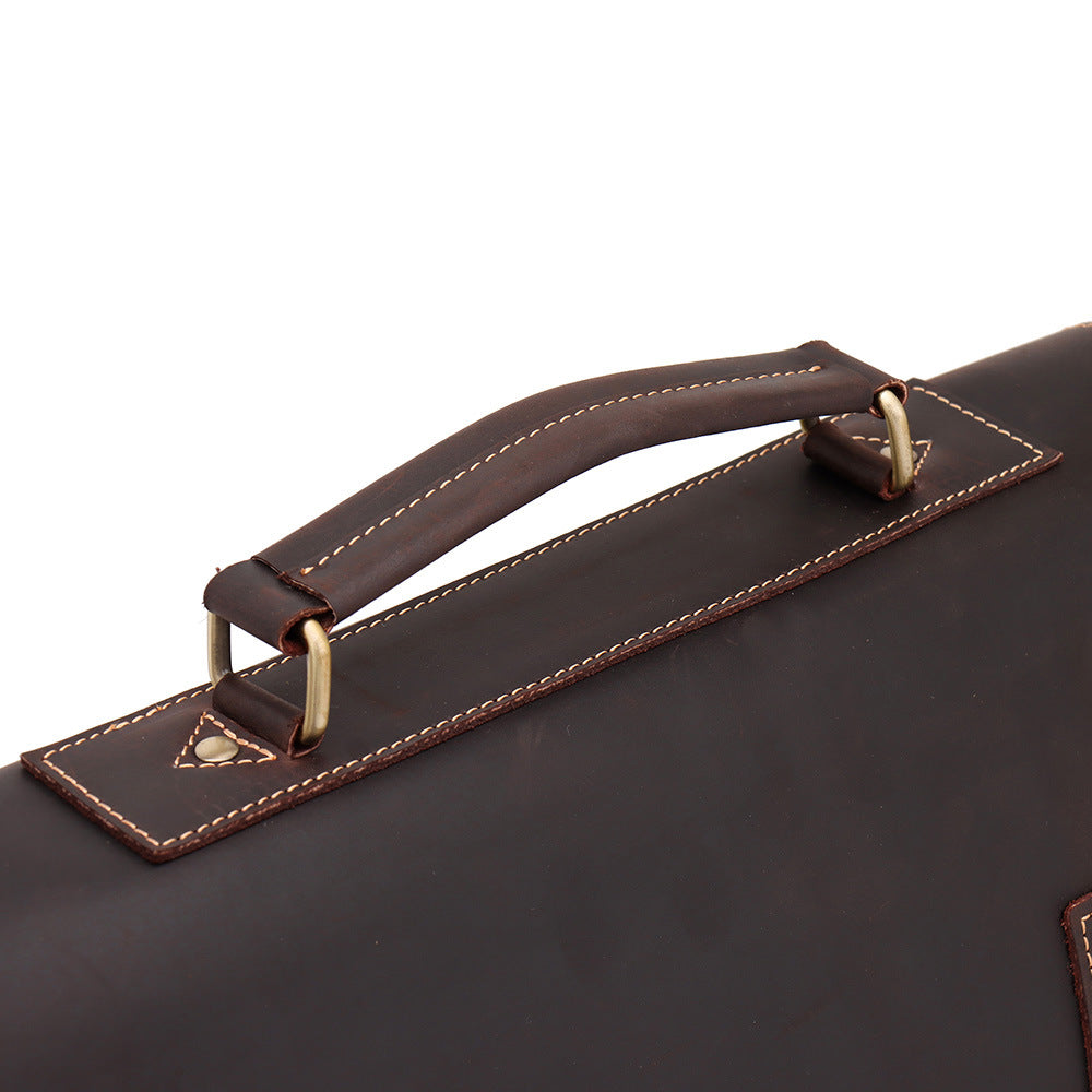 Dluxe Ave. Genuine Leather Business Briefcase