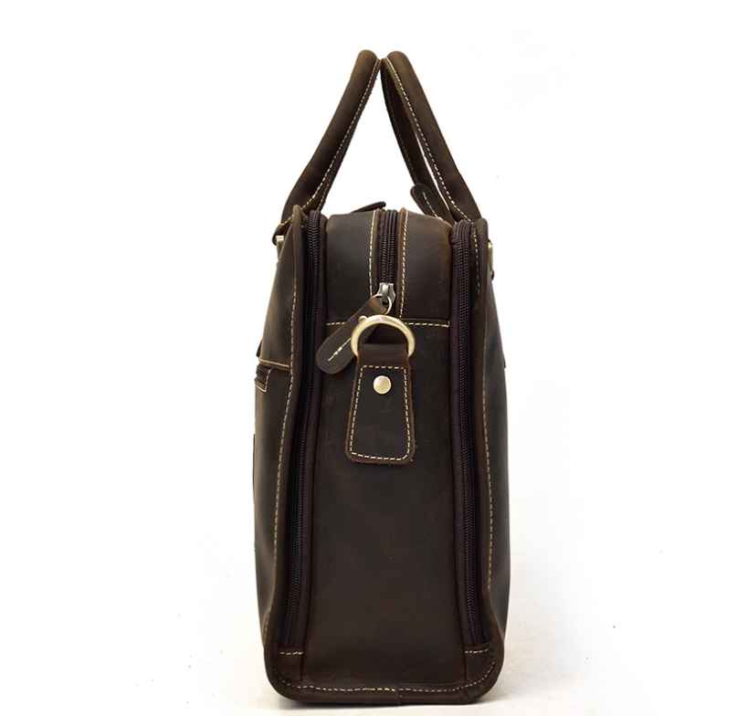 Dluxe Ave.  Genuine Leather Business Travel Bag