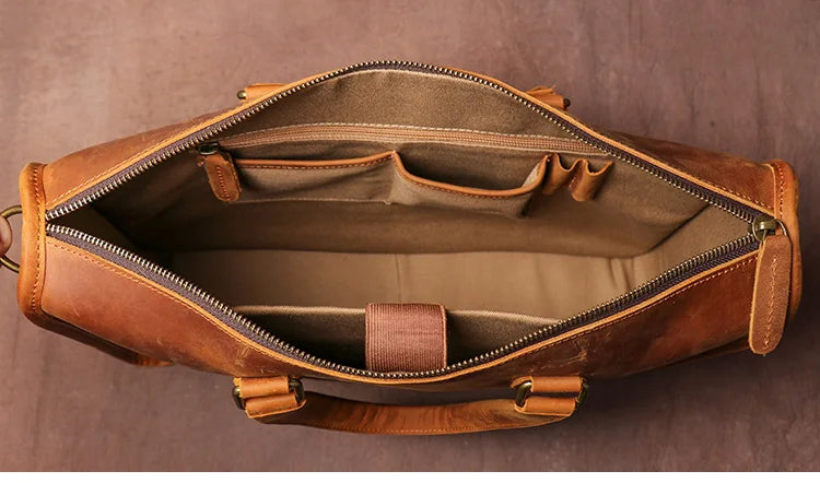 Dluxe Ave. Genuine Leather Professional Briefcase