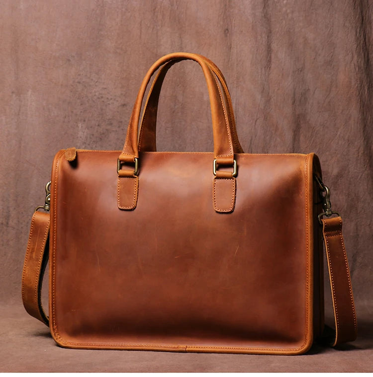 Dluxe Ave. Genuine Leather Professional Briefcase
