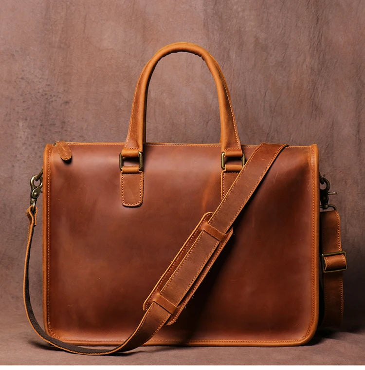 Dluxe Ave. Genuine Leather Professional Briefcase