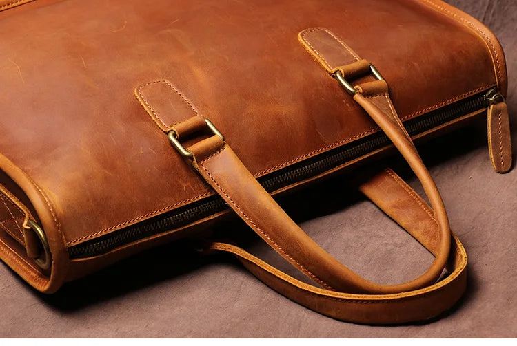 Dluxe Ave. Genuine Leather Professional Briefcase