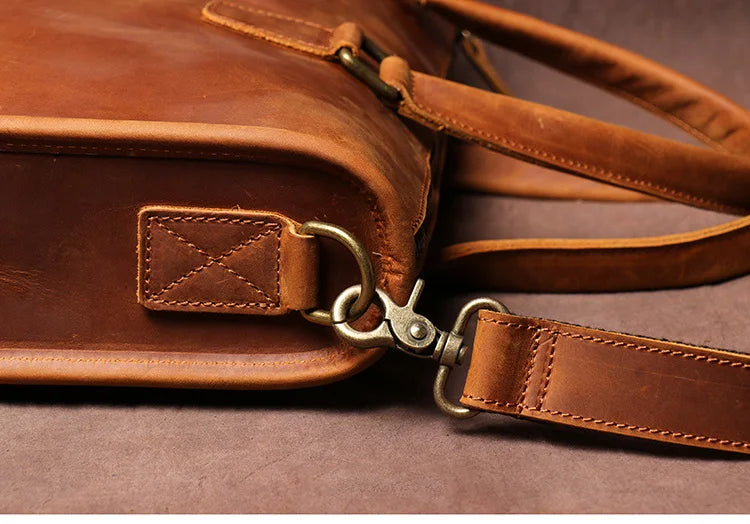 Dluxe Ave. Genuine Leather Professional Briefcase