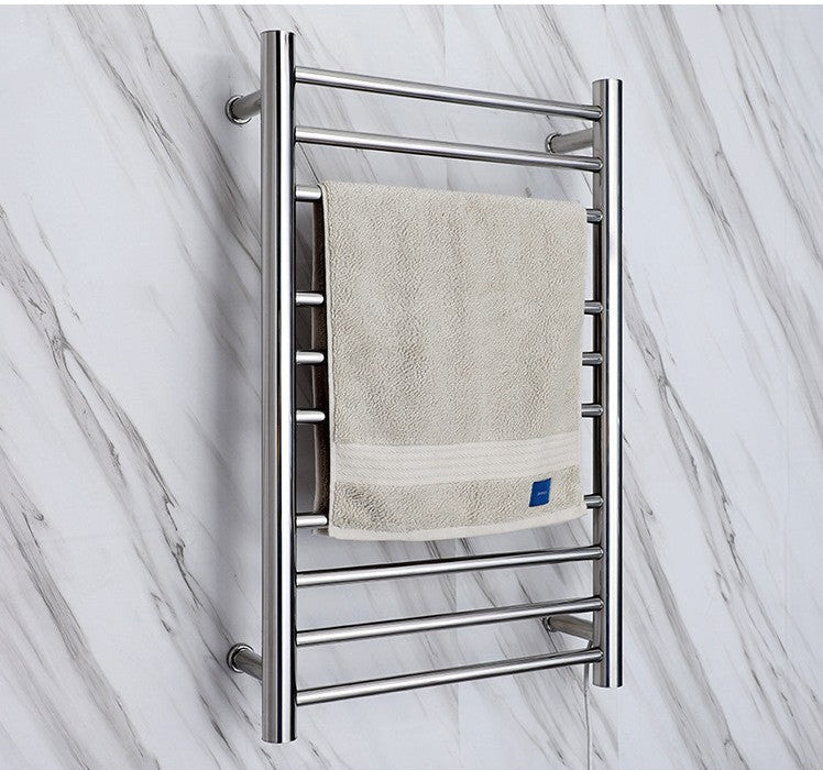 Dluxe Ave. Chrome Heated Towel Rack with Temperature Control (1 pc)