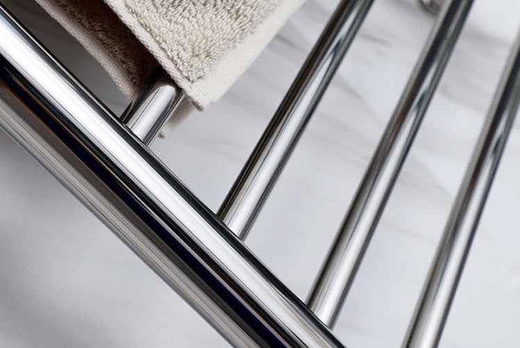 Dluxe Ave. Chrome Heated Towel Rack with Temperature Control (1 pc)